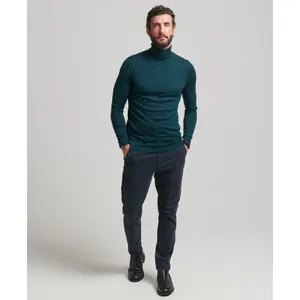 Jersey de cuello alto de merino Superdry image-1