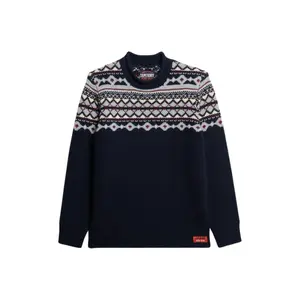 Roll neck jacquard jumper Superdry image-0