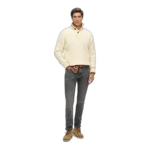 Ribbed jumper with a Tunisian collar Superdry image-2