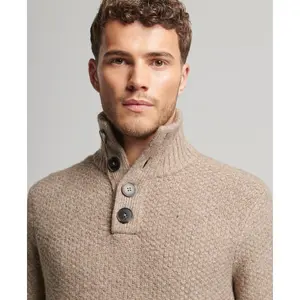 Pull col boutonné Superdry image-2