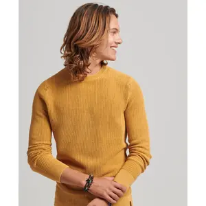 Jersey de cuello redondo de punto texturizado Superdry image-1