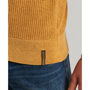 Jersey de cuello redondo de punto texturizado Superdry image-4