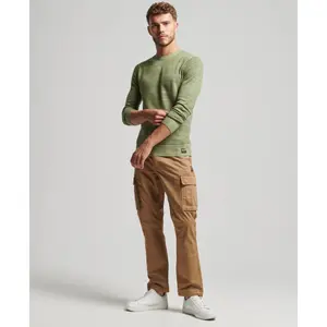 Camisola com gola redonda Superdry Garment Dyed image-3