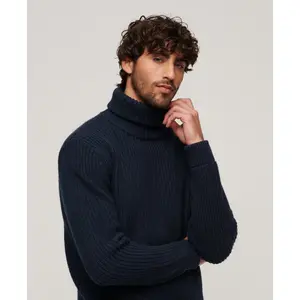 Textured turtleneck sweater Superdry Merchant Store image-3