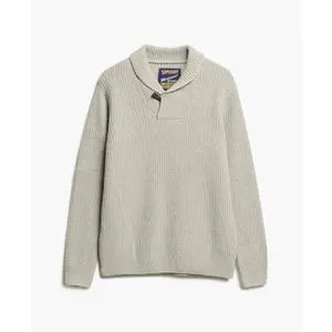 Shawl collar sweater Superdry Merchant Store image-0