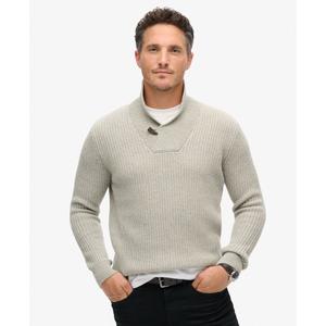 Shawl collar sweater Superdry Merchant Store image-1