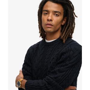 Jersey de punto trenzado Superdry Jacob image-4