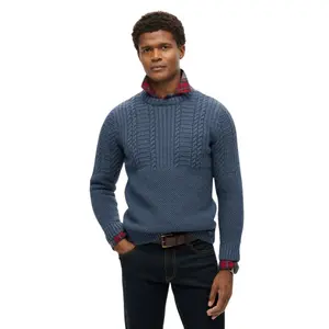 Cable knit jumper Superdry Jacob image-1