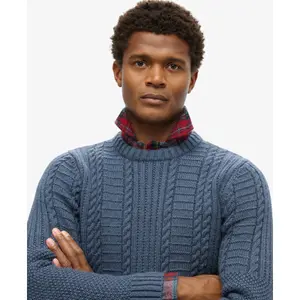 Cable knit jumper Superdry Jacob image-4