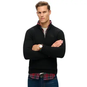 Jersey de cuello alto camionero Superdry Essential image-1