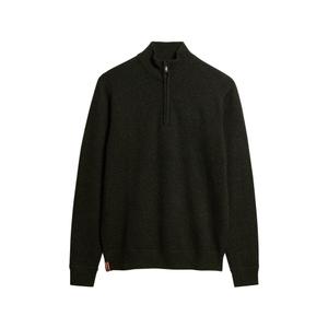 m6110640a-6aq-pullover-de-camionneur-em-malha-superdry-essential-verde-musgo-escuro-manchado