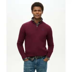 Jersey de cuello alto camionero Superdry Essential image-1