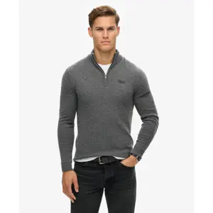 Jersey de cuello alto camionero Superdry Essential image-1
