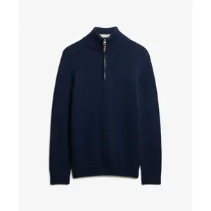 Pullover mit Reißverschluss aus Baumwollstrick Superdry Classics image-0