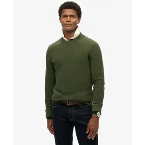 Jersey de cuello redondo de punto texturizado Superdry image-2