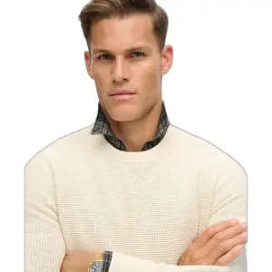 Jersey de cuello redondo de punto texturizado Superdry image-5