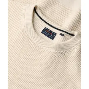 Jersey de cuello redondo de punto texturizado Superdry image-4