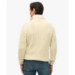 Jersey de 1/2 cremallera Superdry Classic Cable image-1