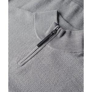 Sudadera de algodón texturizado con cuello de camionero Superdry image-1