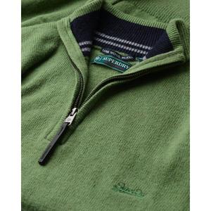 Jersey de lana mezclada con cuello tipo camión Superdry image-1