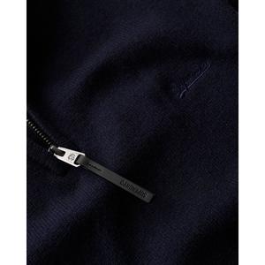 Jersey de lana mezclada con cuello tipo camión Superdry image-1