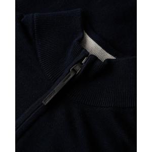 Suéter de algodón con cuello de camionero Superdry Essentials image-1