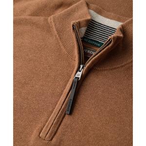 Suéter de algodón con cuello de camionero Superdry Essentials image-1