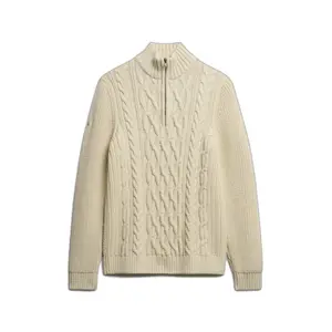 Twisted jumper with a funnel neck Superdry Jacob image-0