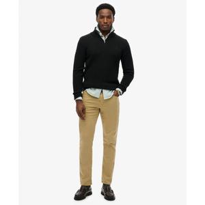 Sweter z kołnierzem typu camionneur, dzianina i bawełna Superdry image-2