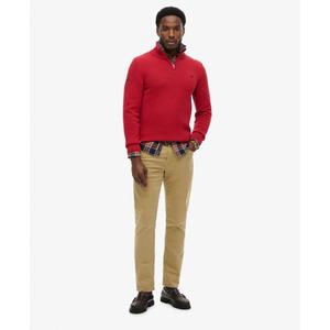 Sweter z kołnierzem typu camionneur, dzianina i bawełna Superdry image-2