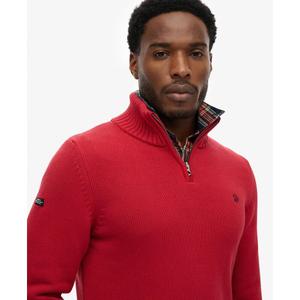 Sweter z kołnierzem typu camionneur, dzianina i bawełna Superdry image-3