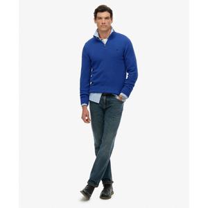 Sweter z kołnierzem typu camionneur, dzianina i bawełna Superdry image-2