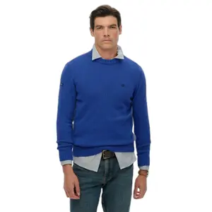 Sweter bawełniany preppy Superdry