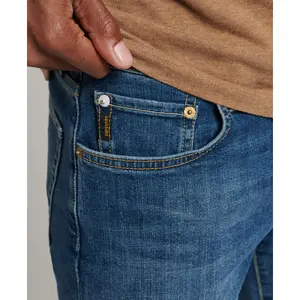 Vaqueros slim fit orgánico Superdry image-3