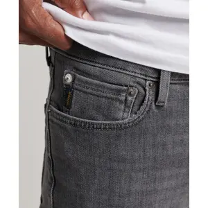 Organic cotton skinny jeans Superdry image-3