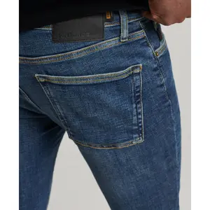 Organic cotton skinny jeans Superdry image-4