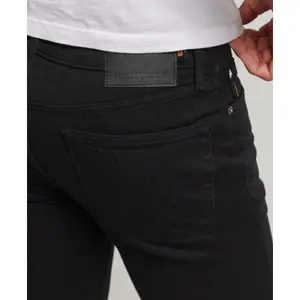 Pantalones pitillo de algodón orgánico Superdry image-3