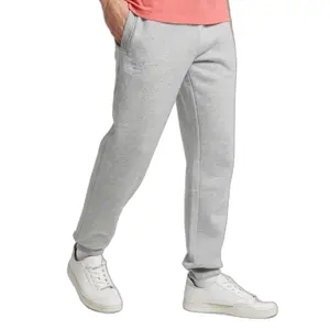 Organic cotton joggers Superdry Vintage Logo image-1
