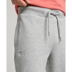 Organic cotton joggers Superdry Vintage Logo image-3