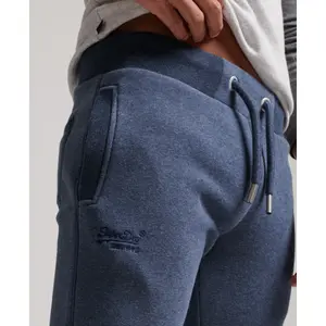 Organic cotton joggers Superdry Vintage Logo image-3