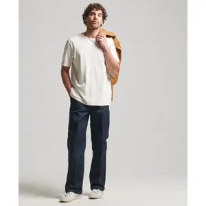 Calças chino de corte direito Superdry image-1