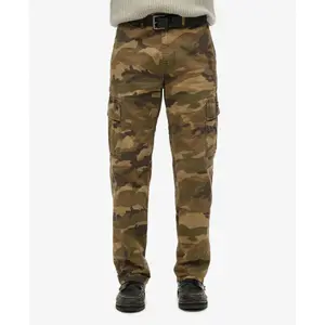 Cotton baggy cargo trousers Superdry image-1