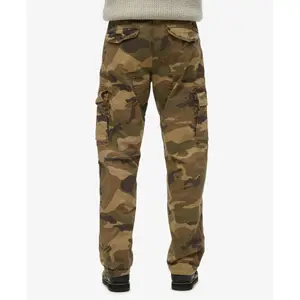 Cotton baggy cargo trousers Superdry image-3