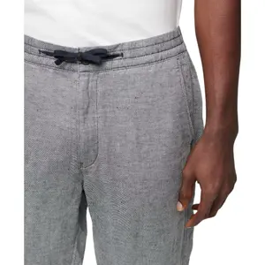 Pantalon en lin à cordon de serrage Superdry image-4