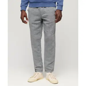 Pantalon en lin à cordon de serrage Superdry image-2