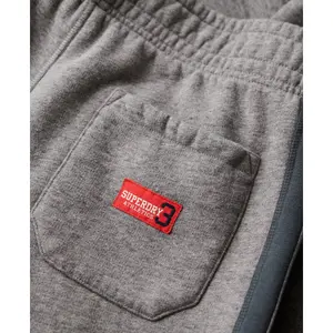 Calças de fato de treino reta Superdry Essential Logo image-4