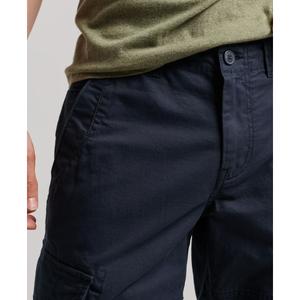 Organic cotton cargo shorts Superdry Core image-3