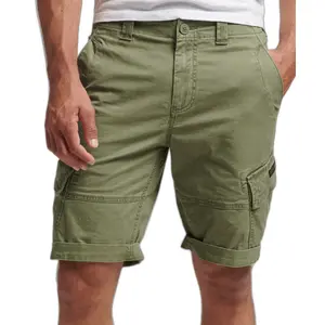 Organic cotton cargo shorts Superdry Vintage Core image-0