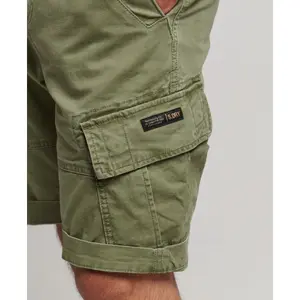 Organic cotton cargo shorts Superdry Vintage Core image-3