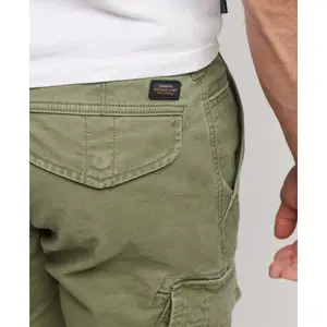 Organic cotton cargo shorts Superdry Vintage Core image-4